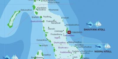 Ətraflı xəritəsi Maldiv